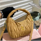 High quality travel MiuiMiui handbag bags soft sheep leather handbags Luxury designewallet womens Cross body bag Hobo Totes Evening Bag purs