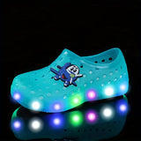 CuteKiddo LED Sparkle Sneakers - Lightweight, Breathable, and Comfortable Shoes for Girls and Boys - Perfect for Spring and Summer Outdoor Activities, Beach, Garden, and Sand Play