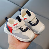 Ultra-Comfortable Baby Boys Mesh Sneakers - Low Top, Super-Breathable & Featherweight - Perfect for Indoor/Outdoor Play in Spring & Autumn