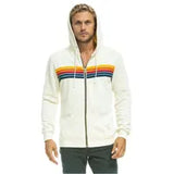 Womens hoodie Womens clothes Stripe Zip hoodie pullover sudaderas Long Sleeve Woman sweatshirt t shirt O-Neck Rainbow Stripe Lightning Print long sleeve Hoodies