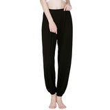 greatnfb Women's Spring, Summer, Autumn and Winter Square Dance High Waist Elastic Length plus-Sized plus Size Yoga Sports Casual Pants Home Anti-Mosquito Pants