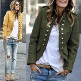 GREATNFB  Exclusive for Cross-Border Autumn and Winter New Product Woolen Blazer