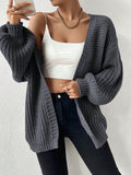 NEW Essnce Open Front Drop Shoulder Cardigan