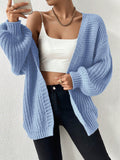 NEW Essnce Open Front Drop Shoulder Cardigan