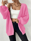 NEW Essnce Open Front Drop Shoulder Cardigan