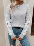 NEW Essnce Casual Women's Sweater With Floral Pattern