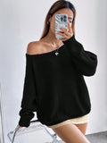 NEW EZwear Solid Khaki Raglan Sleeve Sweater