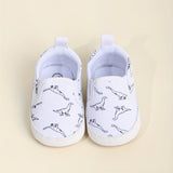 Adorable Cartoon Slip-On Sneakers for Baby Boys - Soft & Comfortable, Lightweight with Non-Slip Grip - Perfect for Indoor/Outdoor Play in Spring & Autumn