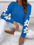 NEW Essnce Casual Women's Sweater With Floral Pattern