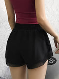 greatnfb  Women's Athletic Shorts, Breathable Loose Fit, Quick-Dry, Anti-Exposure, Stretchy, Booty Lifting, Slimming Yoga Running Fitness Shorts