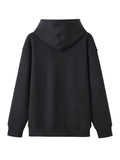 Plus Size Solid Hooded Sweatshirt - Stylish Hooded Design, Ultra-Casual Wear, Fashionable Trendy Style - Perfect for Spring and Fall Seasons, Designed for Plus Size Men