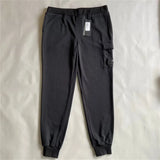 Mens Pants jogger Stretch Loose Pocket sweatpants British style Zipper Outdoor sports casual trousers