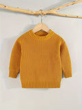 Keep Your Baby Warm And Stylish This Winter With A Knit Sweater Pullover Top!