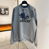 Men's Plus Size Hoodies & Sweatshirts in autumn / winter acquard knitting machine e Custom jnlarged detail crew neck cotton 833h