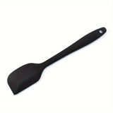 Heat-Resistant Silicone Spatula Scraper - Premium Non-Stick Kitchen Baking Tool for Cake Cream, Food Contact Safe, Easy to Clean, Durable and Flexible Cooking Utensil for Professional and Home Bakers - 1pc