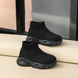 Casual Comfortable Solid Color Slip On Woven Shoes For Baby Boys, Breathable Lightweight Walking Shoes For All Seasons