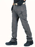 Ultimate Thermal Tactical Fleece Lined Pants - Overalls with Waterproof, Windproof, and Multi-Pocket Design for Outdoor Enthusiasts - Ideal for Hiking, Camping, Trekking, and Military Activities with Loose Fit and Cargo Style