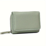 Minimalist New Short Trifold Mini Wallet, Women's Multifunctional Clutch Coin Purse, Versatile Credit Card Holder