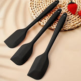 Heat-Resistant Silicone Spatula Scraper - Premium Non-Stick Kitchen Baking Tool for Cake Cream, Food Contact Safe, Easy to Clean, Durable and Flexible Cooking Utensil for Professional and Home Bakers - 1pc