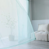 2pcs Solid Color Sheer Curtains, Light Filtering Privacy Voile Drapes, Sheer Window Curtains For Bedroom Living Room, Home Decoration, Room Decoration