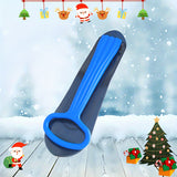 Festive Foldable Snowboard for Outdoor Ski Training - PE Material, Black, Flat Tail, Suitable for All Mountain Terrain, Beginner Level, No Bindings, Perfect for Christmas And Halloween