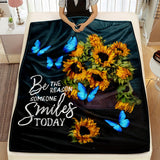 1pc Soft and Lightweight Sunflower Blanket for Adults - Perfect for Couches, Sofas, and Weddings - Ideal Gift for Anniversaries