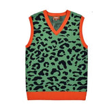 Luxury Golf Flower Le Fleur Tyler The Creator Men Sweater Vests Knit Casual Sweaters Vest Sleeveless High Drake 220120