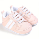 Chic Lightweight Baby Sneakers: Non-Slip, Embroidered Slip-Ons for All-Season Comfort