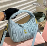 High quality travel MiuiMiui handbag bags soft sheep leather handbags Luxury designewallet womens Cross body bag Hobo Totes Evening Bag purs