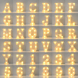 16cm LED Alphabet Light, Luminous Letter and Number Night Light for Family, Bar, Wedding, Birthday, Christmas Party Decoration