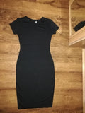 Womens Dress Vestido Summer Short Or Long Sleeve Slim Bodycon Dress Tunic Round Neck Casual Pencil Dress 2019 S-XL WDC1475