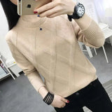 Fdfklak 2023 New Spring Autumn Sweater Women's Twist Pullover Loose Lazy Bottoming Thick Sweaters Outer Wear Pull Femme S-3XL