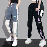 Joggers Womens Casual Sports Sweatpants Girls Hip Hop Streetwear Female Fashion Jogging Lasies Plus Size S-5XL Cargo Trousers