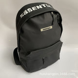 Fog Fear of ESS Leather Men's Backpack Schoolbag