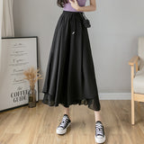 greatnfb In Stock  Summer New Pleated Chiffon Wide-Leg Pants Fashion High Waist Drooping Elegant Cropped Culottes for Women