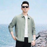 GREATNFB High-End Sun Protection Jacket Summer Outdoor UV-Proof Quick-Drying Non-Ironing Men's Lightweight Cloud Sense Simple Casual Jacket