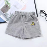 GREATNFB Children's Cotton Shorts Summer Thin Boys' Cropped Pants Class a Baby Baby Outerwear Pants Girls Crawler