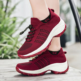 Cross-Border New Arrival plus Size 35-45 Flyknit Women's Sock Shoes Foreign Trade Outdoor Travel Sports Women's Shoes