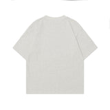 2025 T1052 2025n Street Tide 2025 Summer Couple Magazine Elements Creative Fun Design Men's Loose Short Sleeve T-Shirt