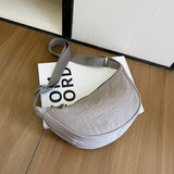 Women's Messenger Bag Nylon Dumpling Bag Women's Xiaohongshu All-Match Shoulder Bag Youjia Small Cloth Bag Trendy New Beauty