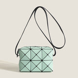 2025 Hot trade new bag women's Japan and Korea geometric rhombus small square bag fashion box bag women's pillow bag mini mobile phone bag