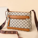 GREATNFB 2025Hot trade new bag oblique span women's versatile popular autumn and winter women's bag New large-capacity printing change mobile phone bag women