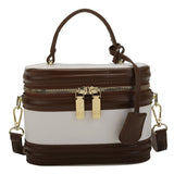 GREATNFB 2025 Popular popular portable bucket women's bag, high-end sense versatile retro fashion shoulder bag, Popular style color matching messenger bag