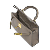 2025 popular new bag women's palm pattern Kelly bag mini mini handbag fashion high-end single shoulder messenger bag