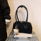 GREATNFB 2025 Casual cute simple portable messenger bag popular new trendy fashion high texture versatile shoulder armpit women's bag