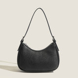 2025 Hot trade New women's bags New pearl pattern armpit bags Women's baguette bags Soft leather shoulder bags Versatile casual messenger bags