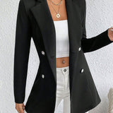 GREATNFB 2025 AC638   new  solid color slim fit solid color waist medium and long trench coat women's model