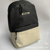 Fog Fear of ESS Leather Men's Backpack Schoolbag