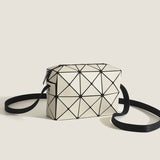 2025 Hot trade new bag women's Japan and Korea geometric rhombus small square bag fashion box bag women's pillow bag mini mobile phone bag
