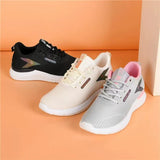 Spring and Summer New White Shoes Sneaker Women's Lightweight Soft Sole Women's Running Shoes Student Lace-up Casual Shoes